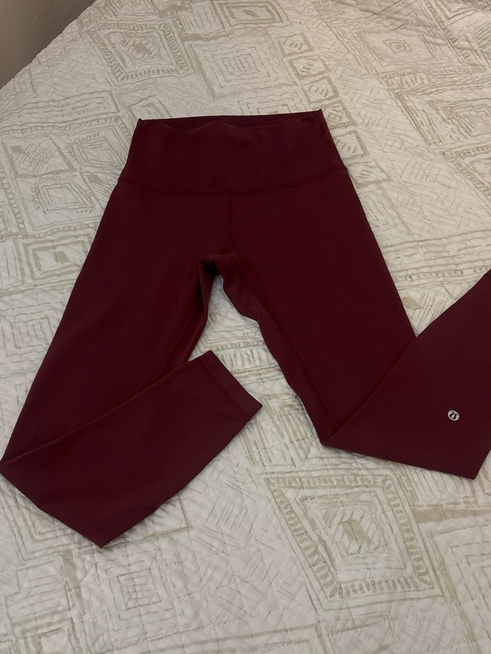 lululemon athletica High-Rise Burgundy Jeggings
